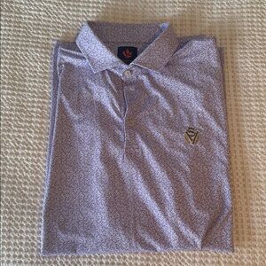 Purple Patterned Polo Shirt Sand Valley